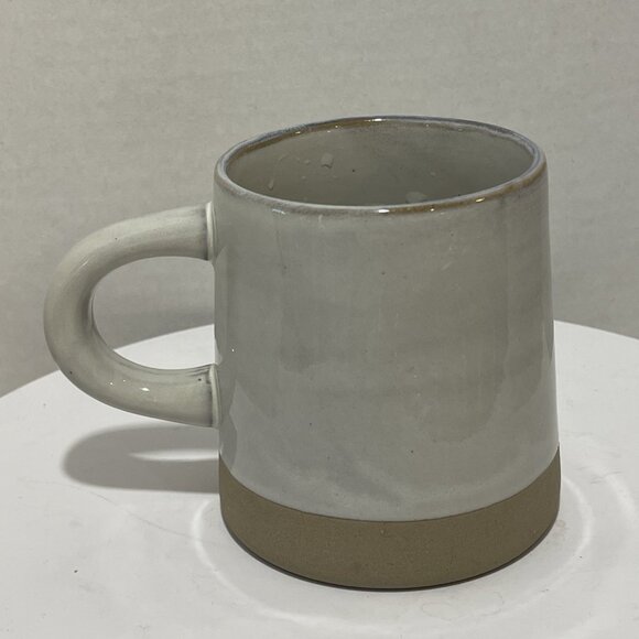 Hearth & Hand Magnolia Stoneware "Get After It" Coffee Cup Mug Bottom Raw Finish - Picture 5 of 16